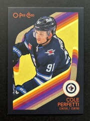 2023-24 O-Pee-Chee Retro Cole Perfetti #93 Black Border 065/100